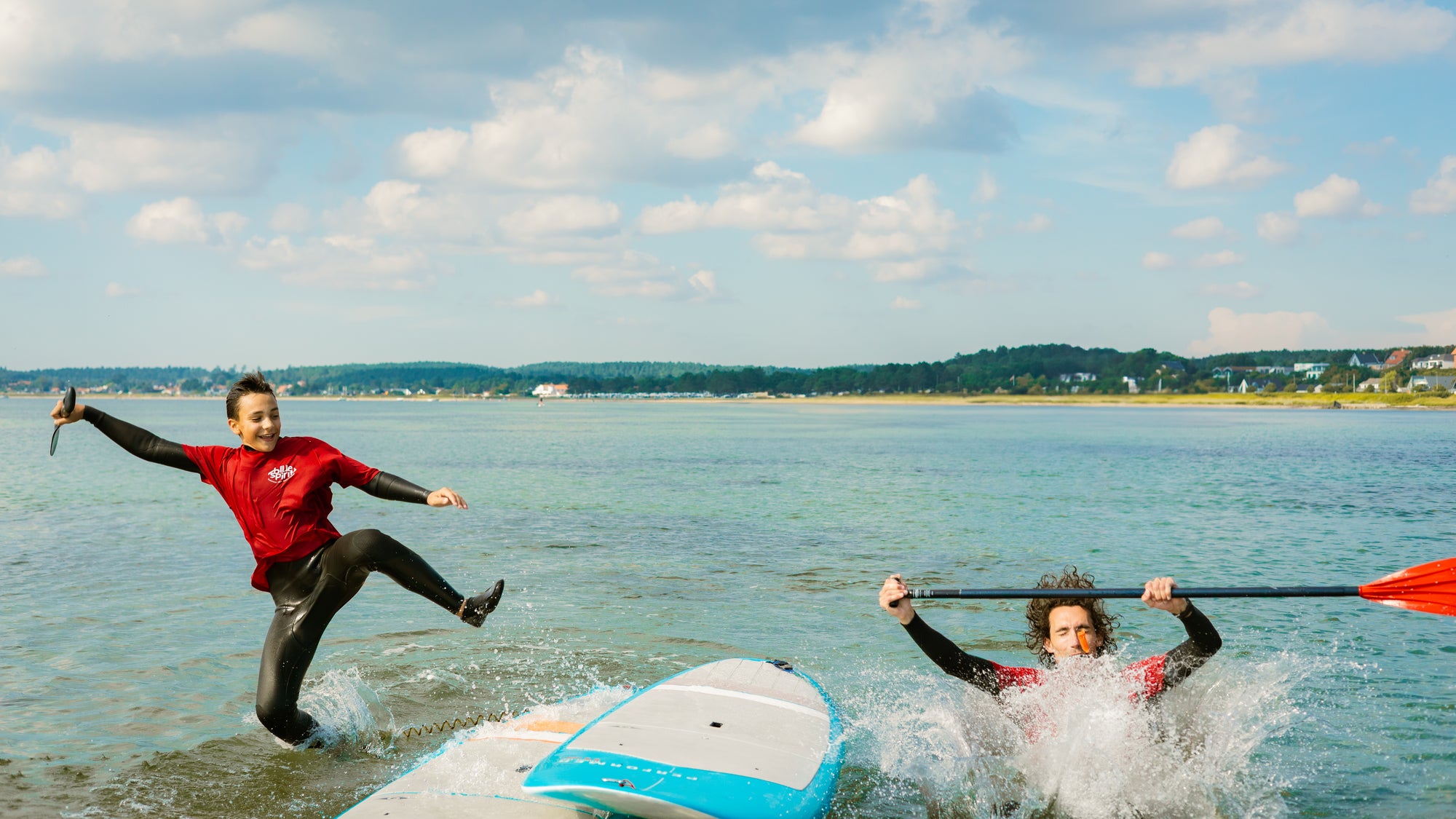 Schulausflug und Schulaktivitäten auf dem Wasser in Ebeltoft bei Blue Spirit