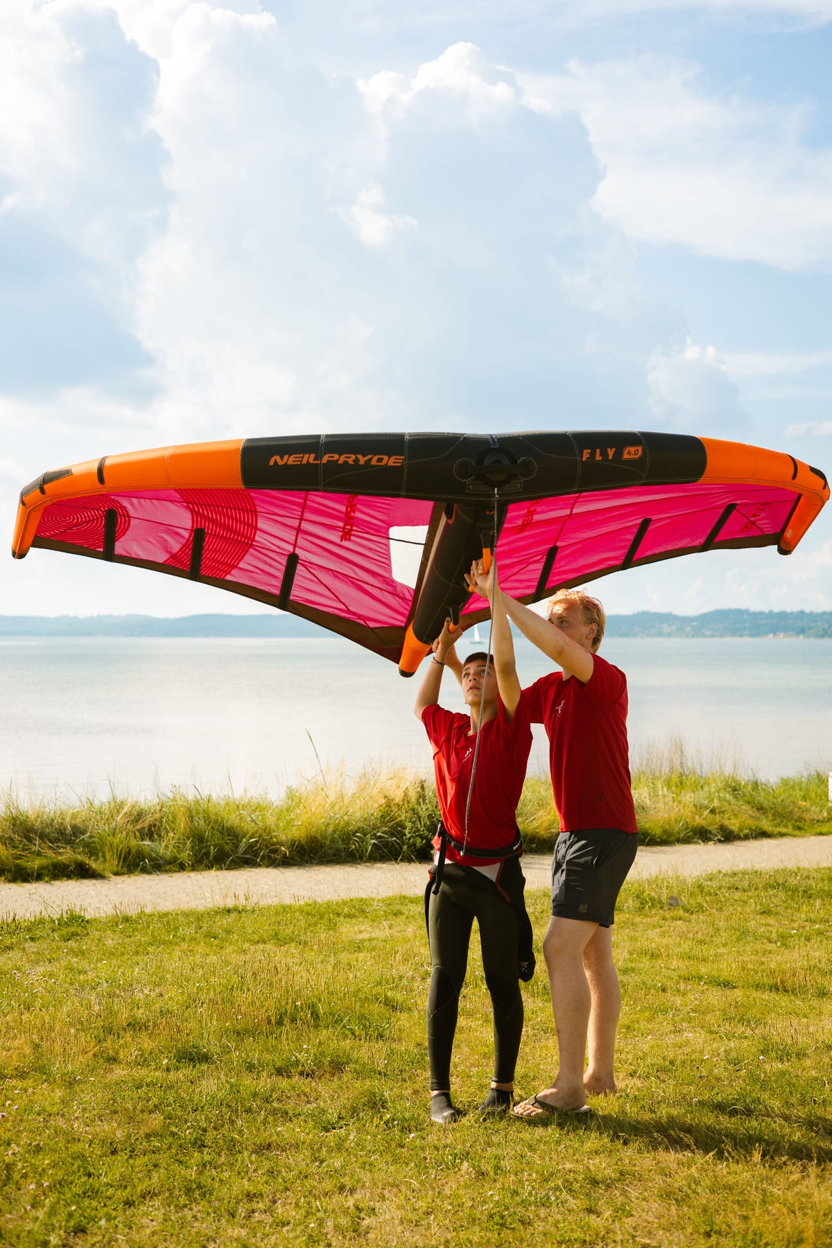 Wingfoil kursus Ebeltoft – Danmarks største wingfoil setup